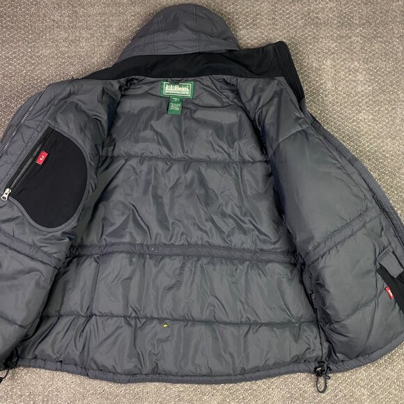 LL Bean Thinsulate Parka Winter Jacket Coat Women's 2X Gray Hooded - Picture 5 of 14